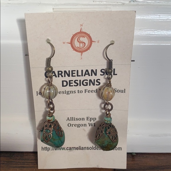 Earrings by Carnelian Sol Design - Picture 2 of 5